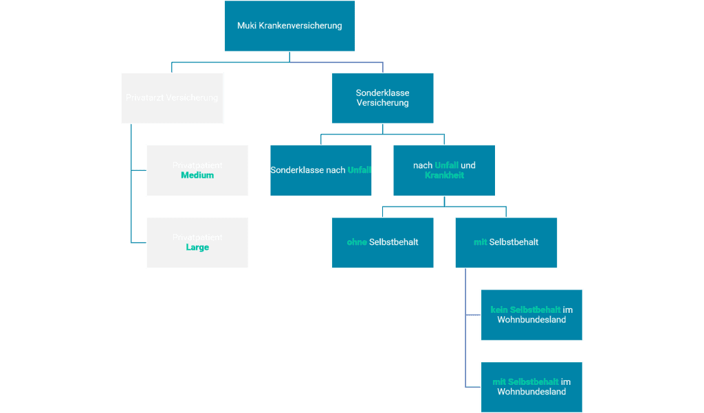 Muki Krankenversicherung Übersicht Tarife Sonderklasse